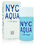 NYC For Men Cologne, Eau De Toilette 3.4 Fl. Oz./ 100 ml - Inspired By 212 MEN NYC