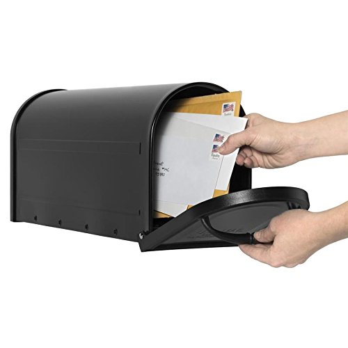 Cambridge Black Post Mount Mailbox - Image 2
