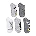 Disney EST.1928 Mickey Mouse 5 Pk (5 Pair) No Show Socks