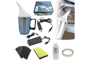 Headlight Restoration Kit,Atomizing Cup Headlight Vapor Renovation Tool,Car Headlight Polish Repair Renovation Kit,Repair Liq