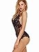 Aranmei Lingerie for Women Teddy One Piece Lace Babydoll Bodysuit