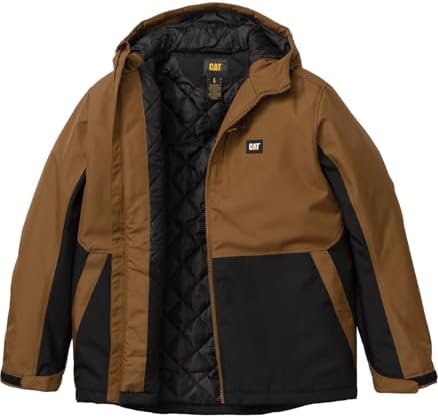 CAT Men's 1310117 Cascade Jacket - Medium Regular - Slate Brown at