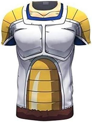 WuWo Goku Vegeta Dragon Ball Z DBZ Compression T-Shirt Muscle Shirt Super Saiyan