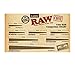 RAW 100 Classic King Size Cones - W Gallery Scoop Sticker - Discreet Box - 109mm Pre Rolled Cones - 26mm Filter Tips - Natural Brown Unbleached Unrefined Rolling Papers - Bulk Pack Bundle