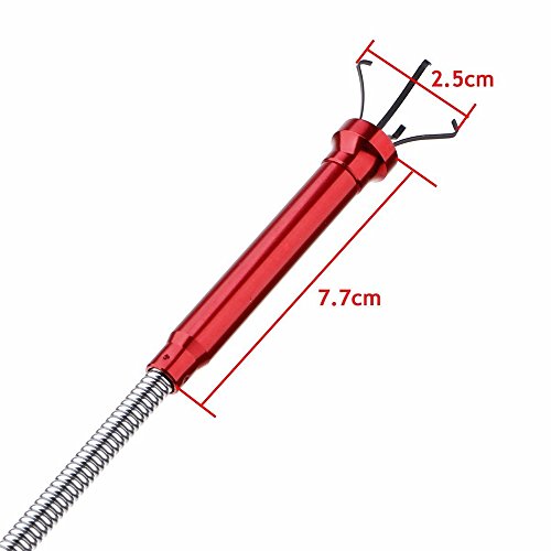 Claw Type Garbage Picker. Claw Type Magnetic Picking Tool. with LED Light 4 Claws, arm Extension. Flexible Long Handy Reaching Assist Tool for Litter Pick/Home Sink/Drain - Thumbnail 3