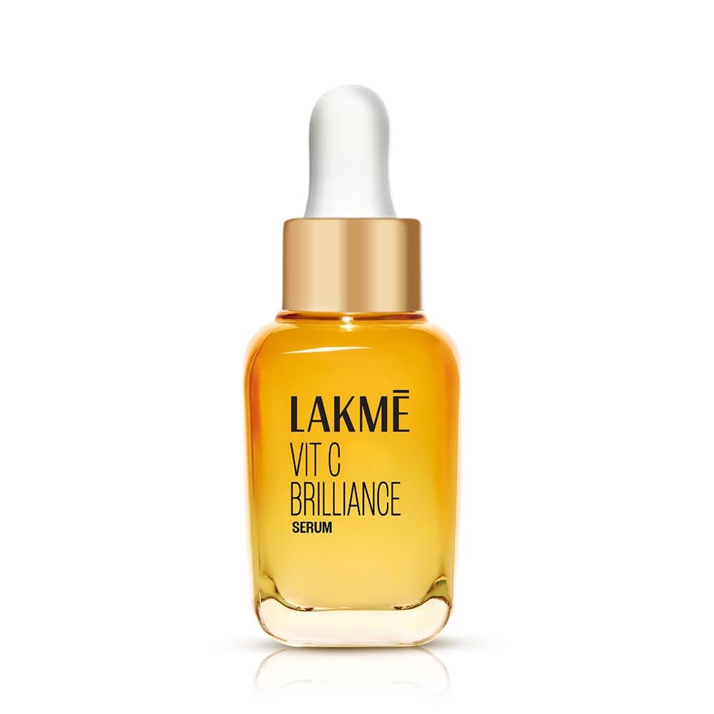 Lakme 9to5 Vitamin C+ Face Serum, For Nourished & Bright Skin with Antioxidant Rich Vitamin C & Kakadu Plum Extract, Non Greasy, 30 ml, LFWY100