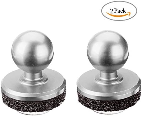 Yourss 2PCS Stick Game Rocker Joystick Joypad Touchscreen Gamepad Controller For Iphone Ipad Andriod Touch Screen Smart Mobile Phone (Silver)