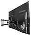 Mount-It! Full Motion TV Wall Mount | Dual Arm Articulating TV Mount | Low Profile Flat Screen Bracket with Tilt and Swivel | Fits 32-55 Inches TV, VESA Compatible up to 400 x 400mm | 88 Lbs Capacity