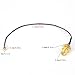 onelinkmore U.fl/IPX Pigtail Cable Antenna IPX to SMA Female NGFF Interface Cable for Wireless Routers, Mini PCIe Cards, Network Extension 15cm Pack of 5