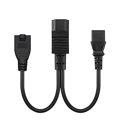 Strhowill IEC 320 C14 to C13+5-15R Y Split Short