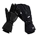 CAMYOD Waterproof Ski Snowboard Gloves with 3M Thinsulate,Zipper Pocket, Air Vent, Cold Weather Gloves for Men