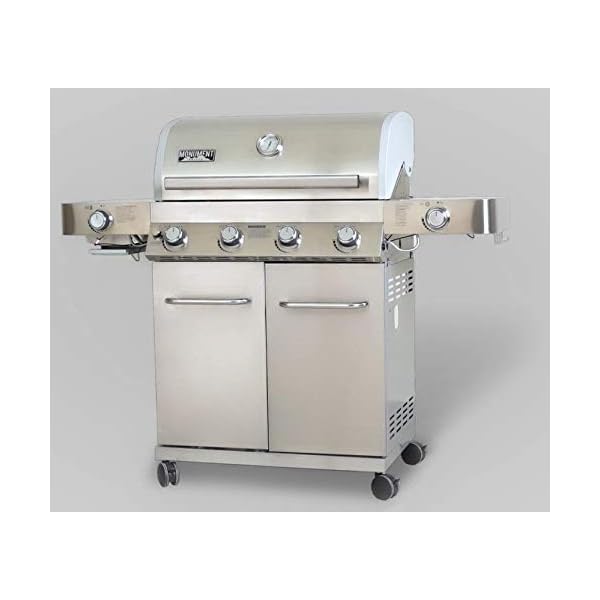 Monument-Grills-24367-Stainless-Steel-4-Burner-Propane-Gas-Grill-wSide-Sear-Burners