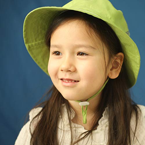 image for Ami&Li tots Adjustable Sunscreen Bucket Sun Protection Summer Hat for 