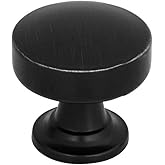 Atlas Homewares 325-BL 1-1/4 in. (32mm) Browning Collection Round Knob, Matte Black
