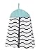 Sweet Jojo Designs 9-Piece Turquoise, Navy Blue and White Whale Nautical Ocean Baby Boys or Girls Crib Bedding Set With Bumper