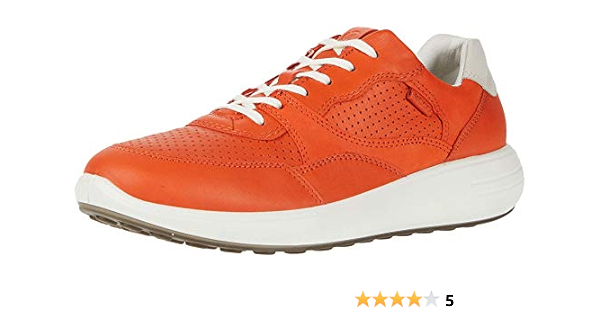 red ecco sneakers