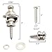 Artempo Guitar Strap Buttons for Electric and Acoustic Guitar and Bass - Pack of 2