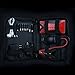Brightech - SCORPION Portable Car Battery Jump Starter with SmartJump Technology - 10000 mAh Handheld Jump Box and Battery Charger for Electronics and Mobile Devices with Carrying Case - Crimson Red