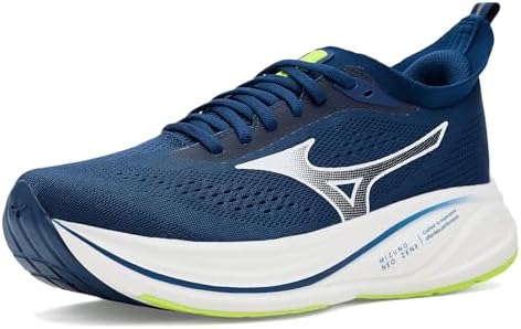 Amazon.com | Mizuno mens Wave Sky 5 Running Shoe, Imperial  display picture 3