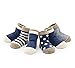 Cuca Dunna Infant Socks Baby Socks Toddler Socks For Girls And Boys,Cute socks 4 Pairs (XS 0-6months, Blue)