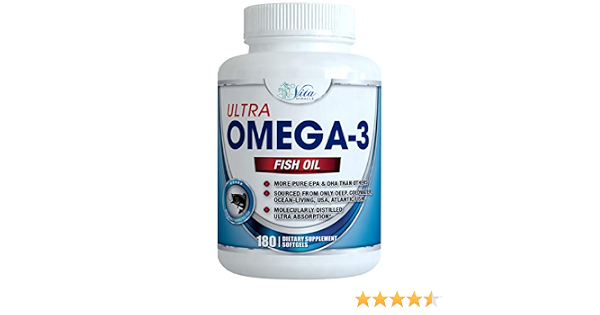 Omega 3 Fish Oil Burpless - 3000mg Ultra Strength EPA and DHA Capsules  Joint Support Supplement Fatty Acids Best Fish Oils 180 Count Pills :  Amazon.com.au: Health, Household \u0026 Personal Care