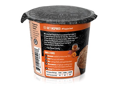 FlapJacked Mighty Muffin with Probiotics, Maple Pumpkin, 12 Count, 1.9 oz