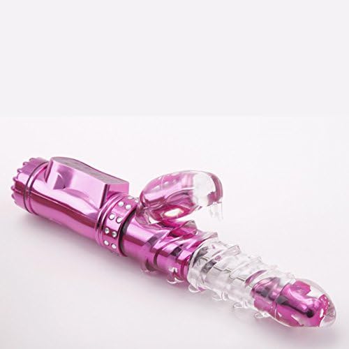 Strist(TM) NEW Rabbit g sp o-t Vi-br a-tors for women rotating trusting Vi-br a-tor Vi bra ti-ng se -x machine clit stimulator electric shock se -x toys[ Pink ]