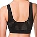 Comfort Finds Seamless Pullover Cooling Sports Bra - Ladies Wirefree Comfort Bra - 2 Pack (Large 40-42, Black)
