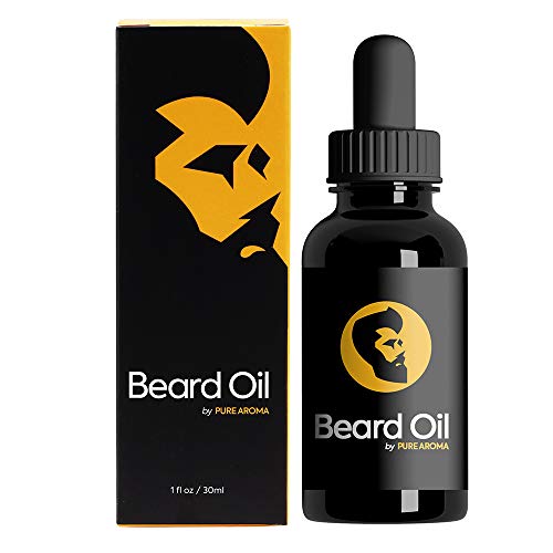 Beard Oil by Pure Aroma 100% PURE! Perfect blend of Argan and Jojoba oils to keep your beard in the best shape!