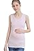Smallshow Women's Sleeveless Maternity Nursing Tank Tops Breastfeeding Clothes
