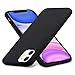 OttarScreen PDTXCLS SPPRANDOM Ermorgen Liquid Silicone Gel Rubber Case Compatible for iPhone 11 6.1 2019, Full Protective Shockproof Ultra Slim (Excellent Touch) -Black
