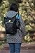 LÍLLÉbaby Dash Totepack, Water Resistant Lightweight Tote Bag Diaper Bag, Black