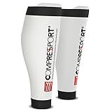 Compressport Calf R2 V2 Compression Sleeves White T2
