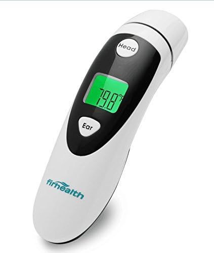 Medical Ear and Forehead Digital Thermometer Medical Dual Mode Infrared Thermometer for Adults and Babies with 1 Second Measurement, Fever Detection, 20 Memory Recall, FDA and CE Approved