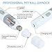 Rusee Quiet Dog Nail Grinder,Electric Noise Free Pet Nail Grinder,Grooming Nail Clippers Trimmer for Large Small Medium Dogs with 2 Diamond Grinding Wheel