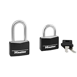 Master Lock Covered Aluminum Locker Locks with Key
