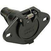 POLLAK RV Trailer 6-Way Socket W/Boot Bulk - 12-720 Wiring Connector (1)