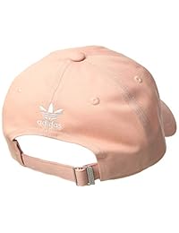 adidas Gorra ajustable relajada con logotipo original para mujer, talla única