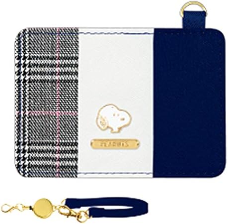 Amazon Co Jp クラックス スヌーピー パスケース リールストラップ付 スリーカラーネイビー おもちゃ
