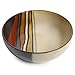 Gibson Overseas, Inc. Matrice Red Serving Bowl, Multi color