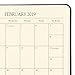 2019 Gallery Leather Pocket Weekly Planner Freeport Mocha 6