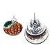 Small Cute Happy Halloween Fall Thanksgiving Pumpkins Post Stud Pierced Earrings