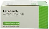 EasyTouch Alcohol Prep Pad, 200 Count by Easy Touch