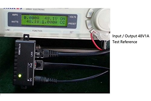 LM YN Simple POE Power Supply POE Injector Splitter DC 5-48V 1000mA Max 10/100 /1000 Mbps