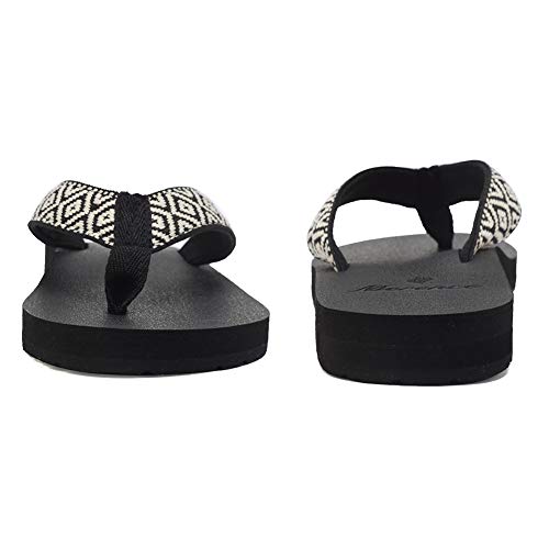 EQUICK Women's Flip Flops Arch Support Yago Mat Insole Sandal Casual