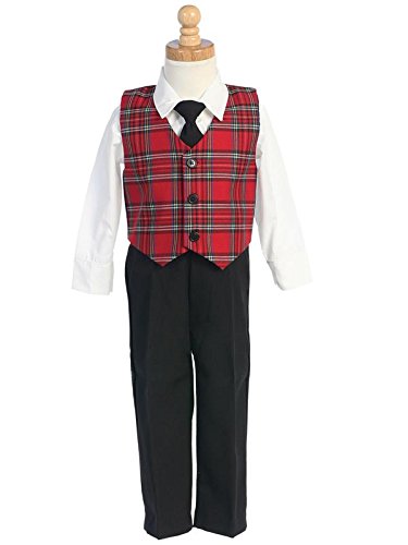 Plaid Holiday Christmas Vest With Pants Desertcart INDIA