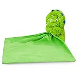 Waddle Rattle Dinosaur Toy Baby Blankie Stuffed Animal Security Blanket Dino Green