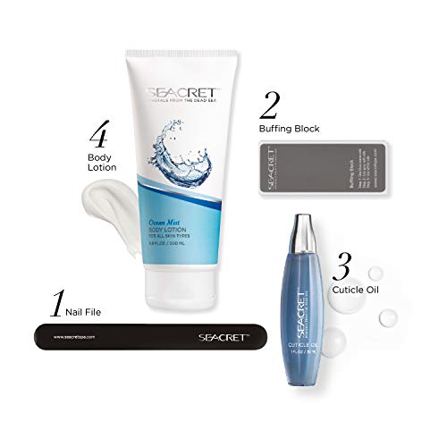 SEACRET Minerals from the Dead Sea, Nail Care Kit Collection with
