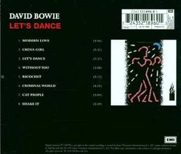 David Bowie Let S Dance Ecd Amazon Com Music