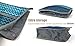 Hoxis Purse Insert Organizer, Expandable,10.6” X 6.3” with Handles (Set of 2B)